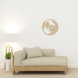 Custom Starburst Pattern Chinese Plaque