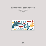 Dolphin Fabric Decal