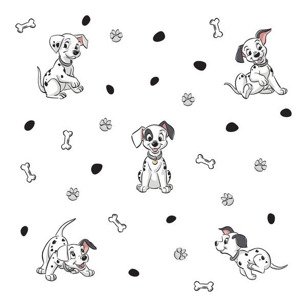 Disney 101 Dalmatians Fabric Decal