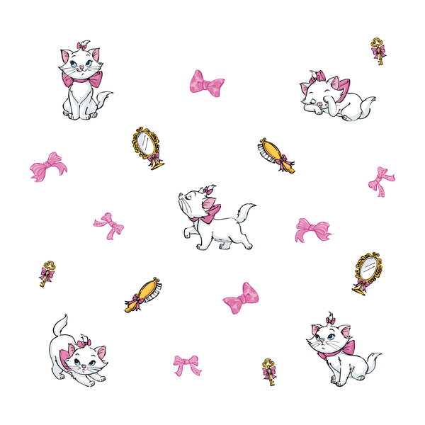 Disney The Aristocats Marie Fabric Decal