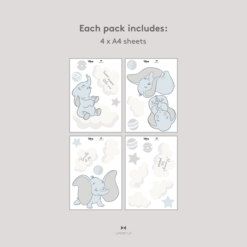 Disney Dumbo Daydream Fabric Decal