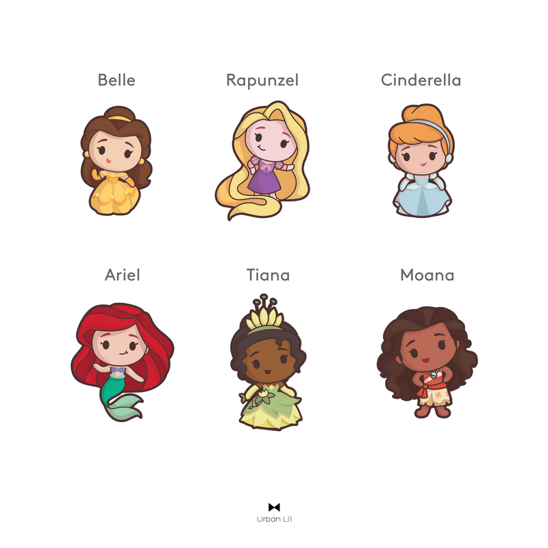 Disney Princesses Figurine Ornament