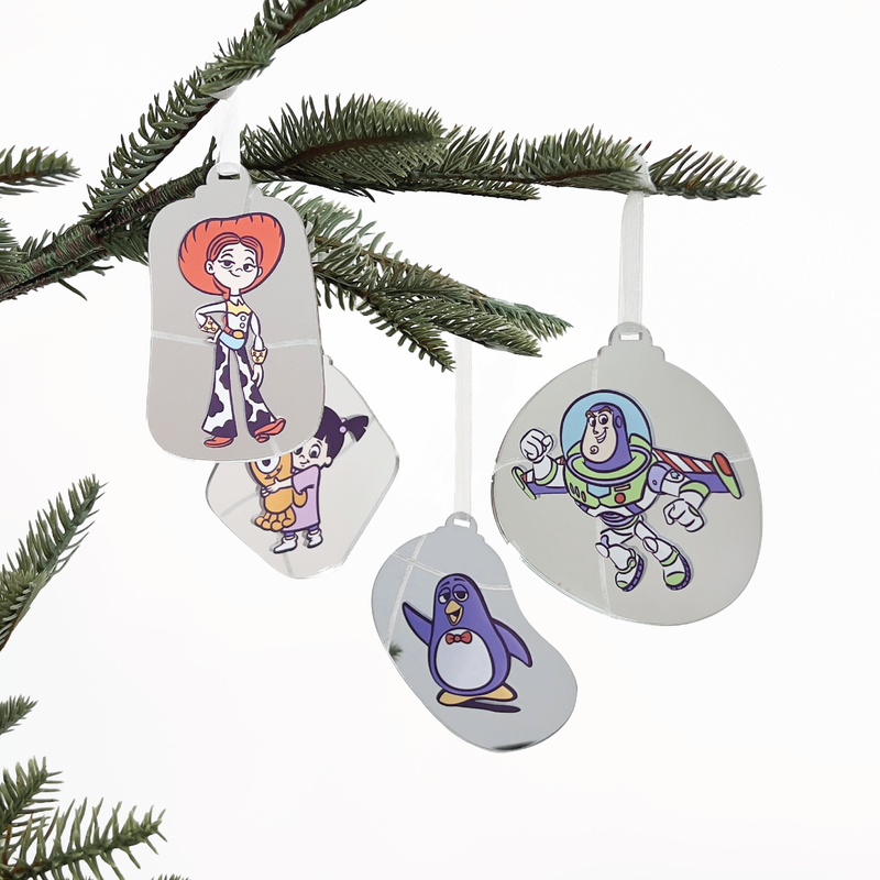 Pixar Wrapped Presents Ornament