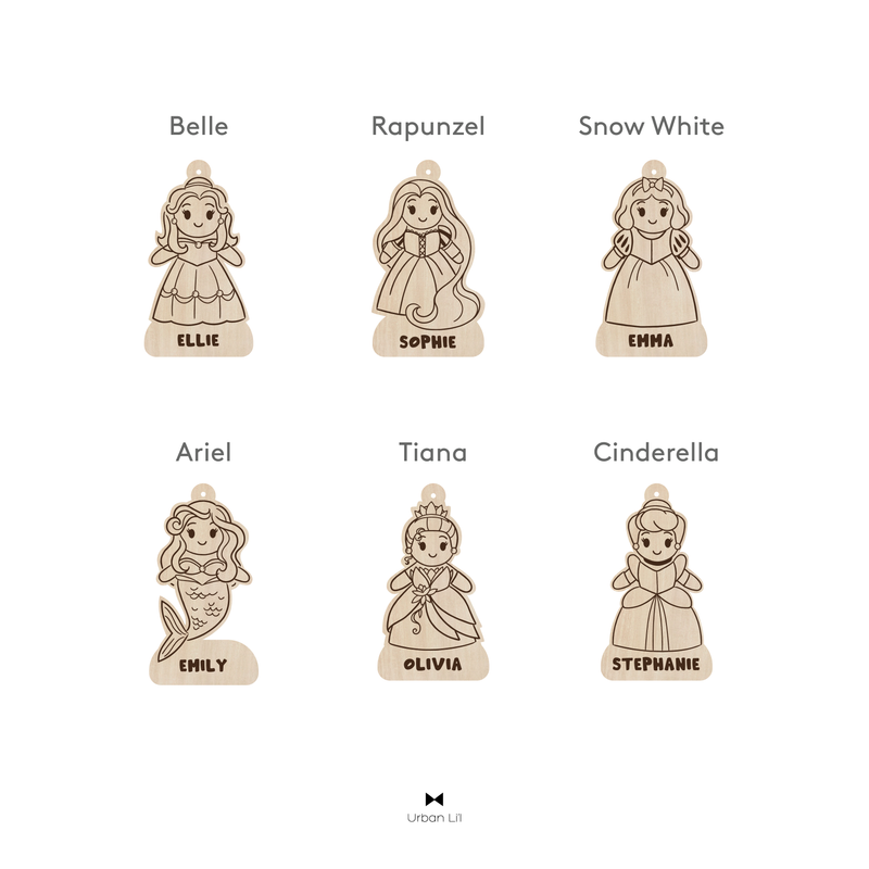 Disney Princesses Cookie Ornament