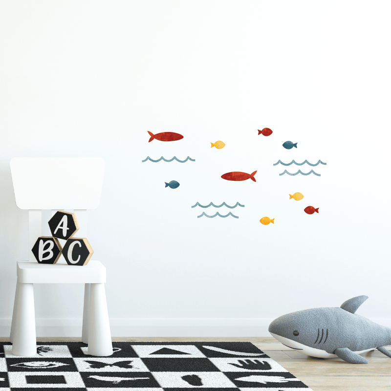 Fish Fabric Decal