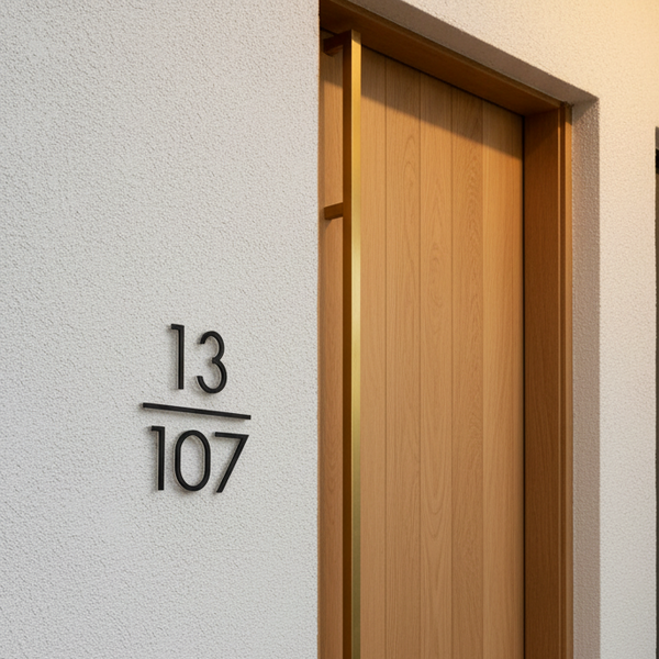 Unit Number Signage Singapore | Personalised House Number Signs | Urban ...