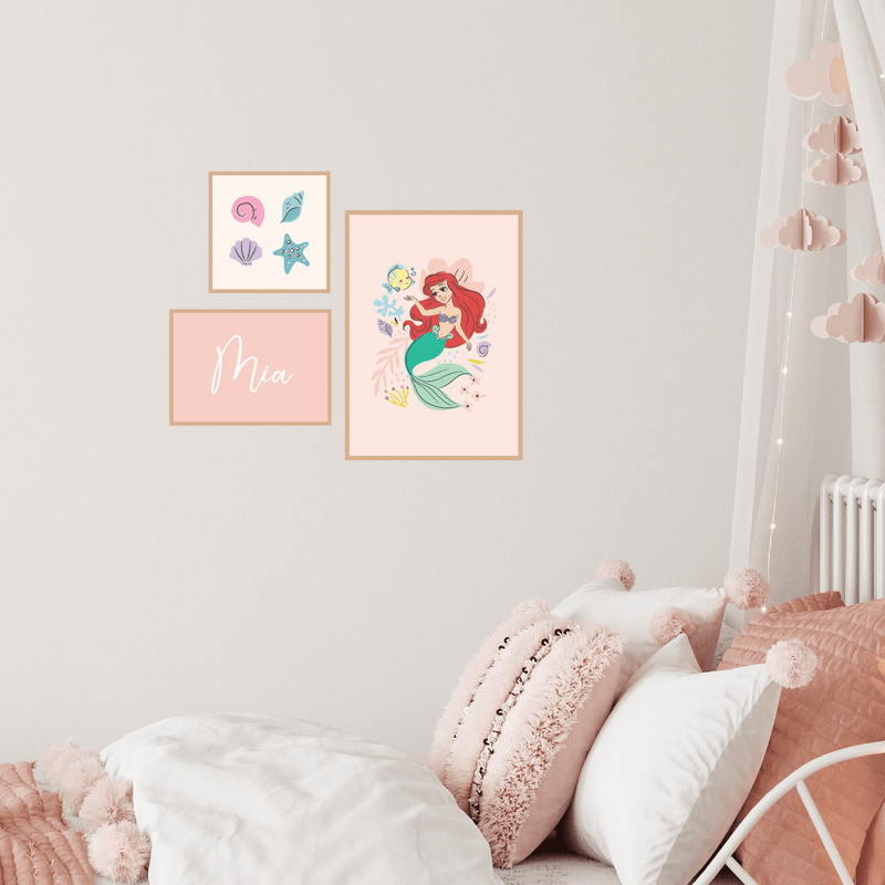 Disney Princess Gallery Art Fabric Decal