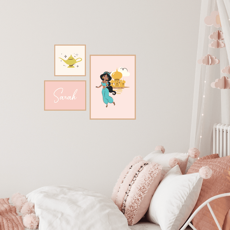 Disney Princess Gallery Art Fabric Decal