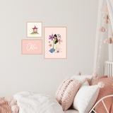 Disney Princess Gallery Art Fabric Decal