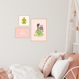 Disney Princess Gallery Art Fabric Decal