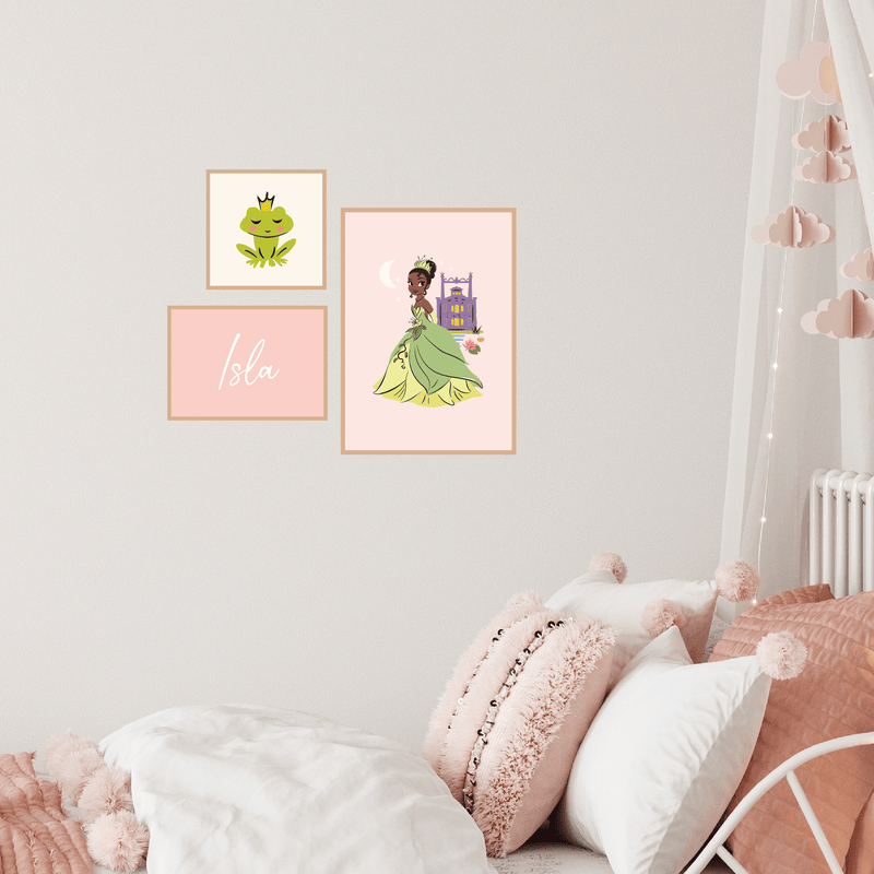 Disney Princess Gallery Art Fabric Decal
