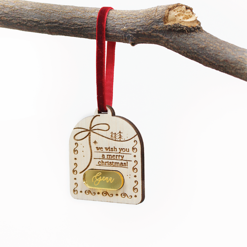 Gift Box Charm Ornament