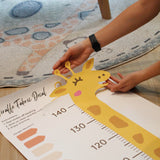 Fabric Decal Giraffe Height Chart 
