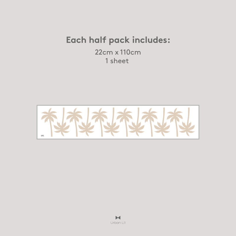 Palm Trees Fabric Decal