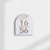 HALO Unit Number Signage | Japandi