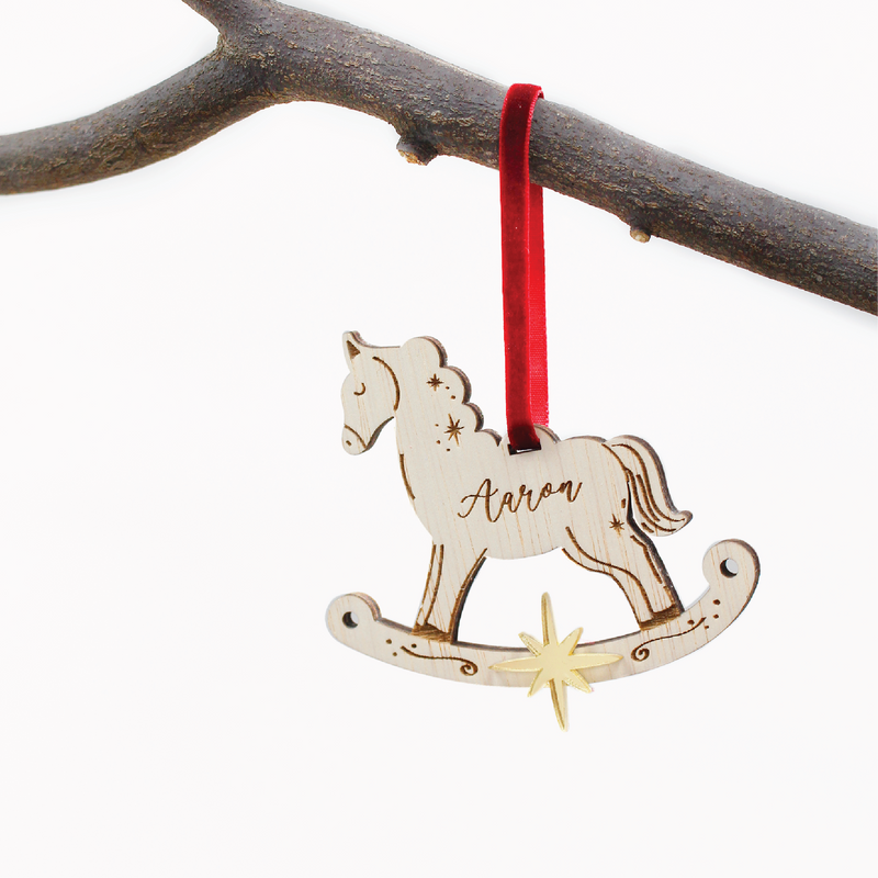 Heirloom Rocking Horse Ornament