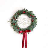 Frosted Berries Christmas Wreath