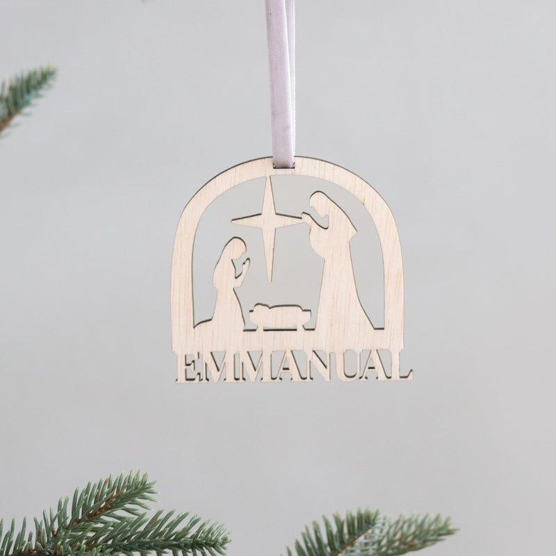 A Child is Born Ornament