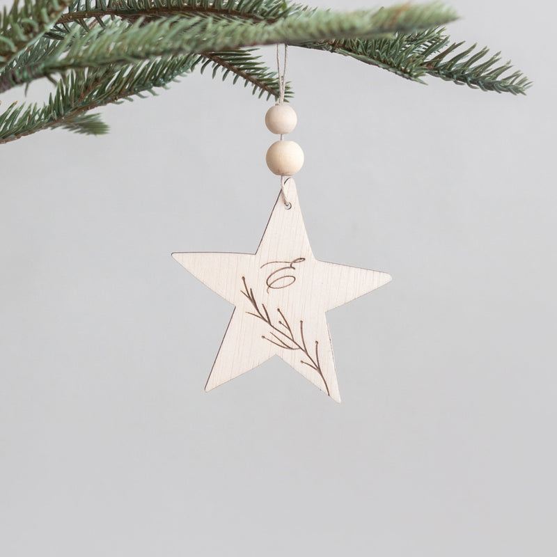 Foliage Star Ornament