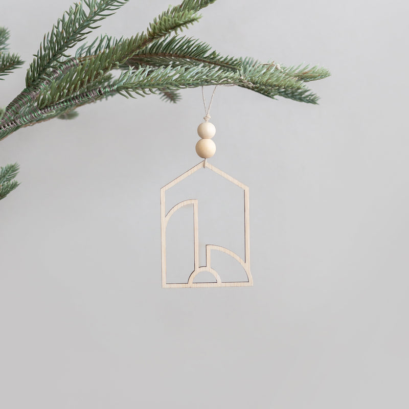 Minimalistic Nativity Ornament