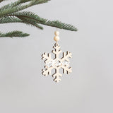 Scandi Snowflake Ornament