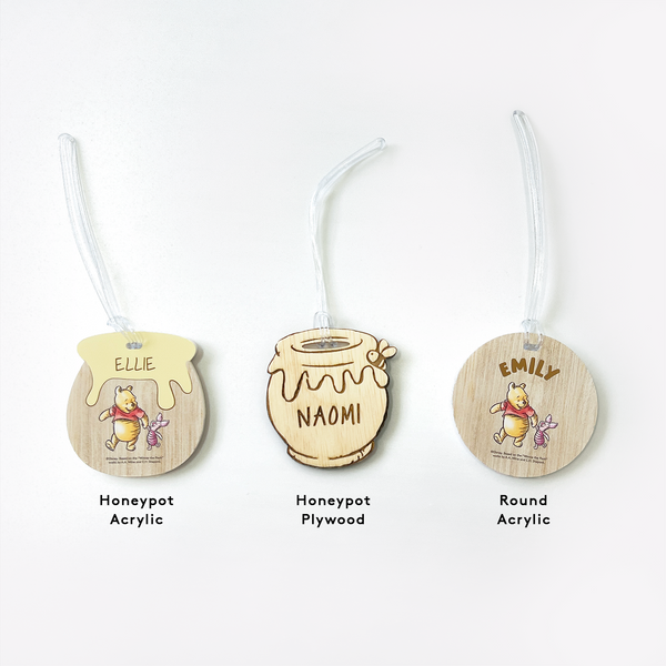 Winnie The Pooh Bag Tag