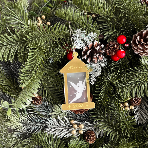 Tinkerbell in Lantern Ornament