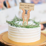 Winnie The Pooh & Friends Sign Cake Topper