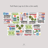 Little Transit Wall Decal | Tap Space x Urban Li'l