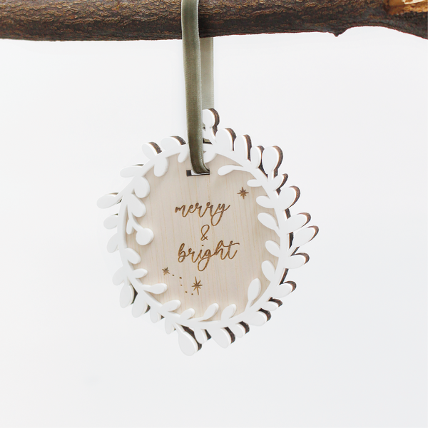 Mini Laurel Wreath Ornament