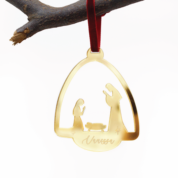 O Holy Night Silhouette Ornament