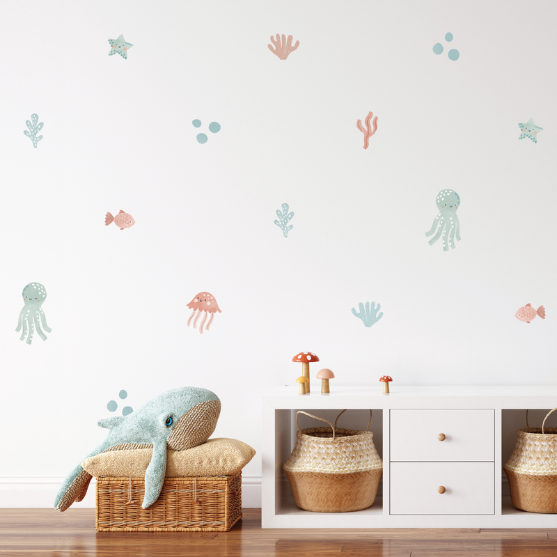 Ocean Friends Fabric Decal