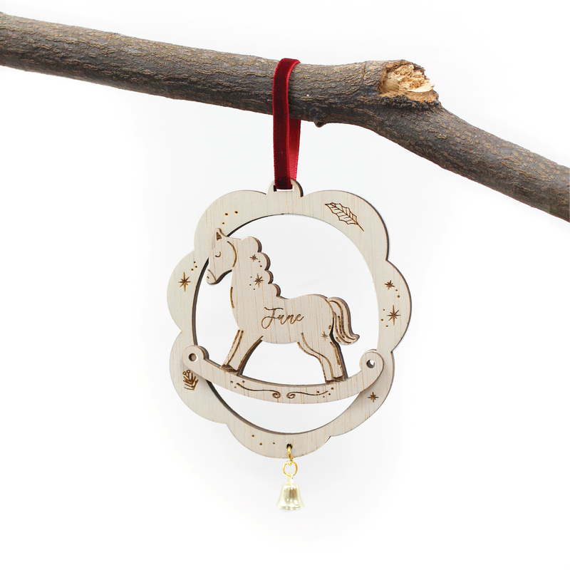 Rocking Horse Keepsake – Special Edition Ceramic Ornament (10th Anniversary Edition)