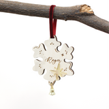Frosted Snowflake – Special Edition Ceramic Ornament (10th Anniversary Edition)