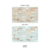 Vintage World Map Wallpaper