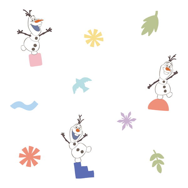 Disney's Frozen Playful Olaf Fabric Decal