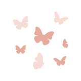 Butterfly Fabric Decal