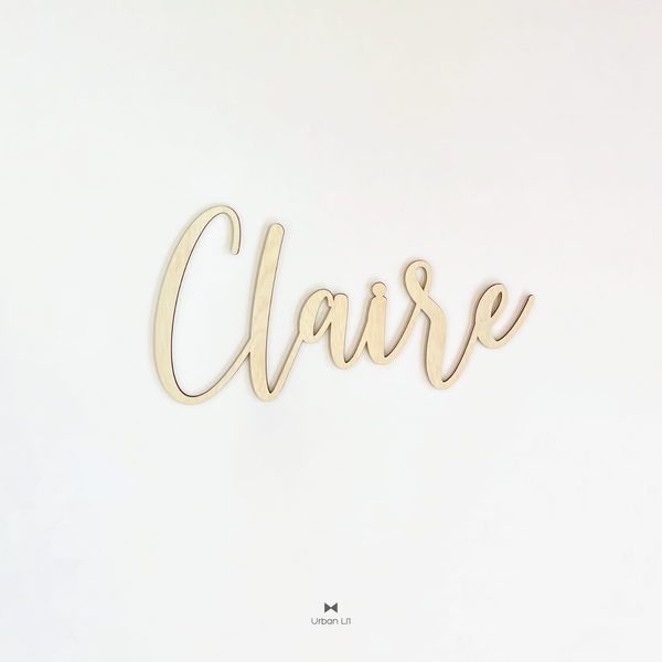 [Sale] Nursery Name Signage - Claire