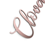 Personalised Baby Name Sign | Single Row