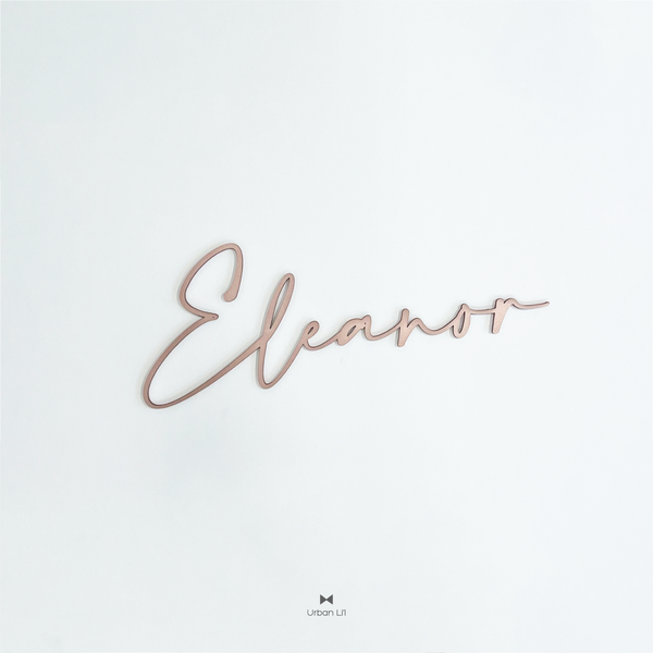[Sale] Nursery Name Signage - Eleanor