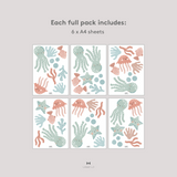 Ocean Friends Fabric Decal