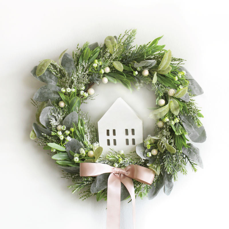 Home For Christmas Wreath