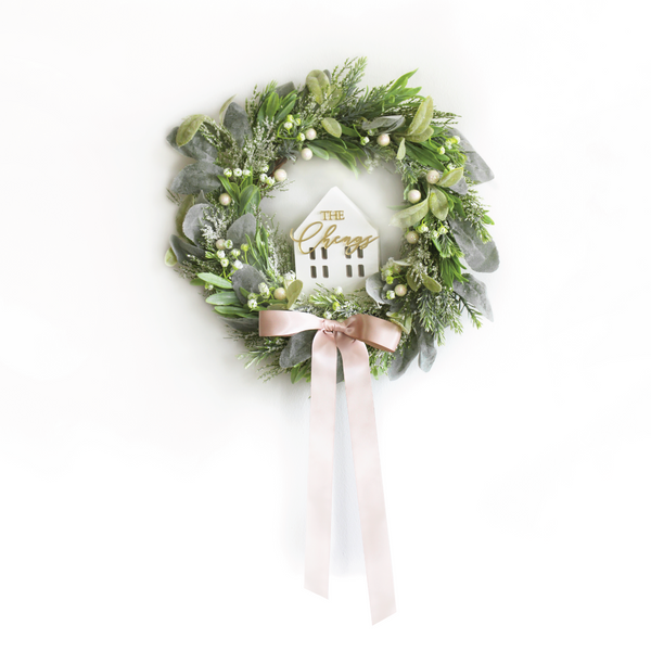 Home For Christmas Wreath