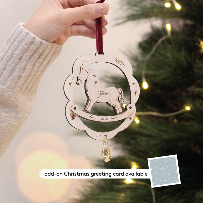 Rocking Horse Keepsake Ornament