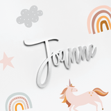 Personalised Baby Name Sign | Single Row