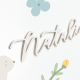 Personalised Baby Name Sign | Single Row