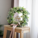 Home For Christmas Wreath
