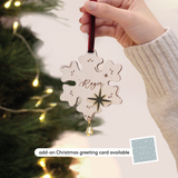 Frosted Snowflake Ornament