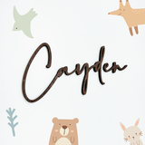 Personalised Baby Name Sign | Single Row