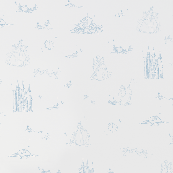 Cinderella Toile De Jouy Wallpaper